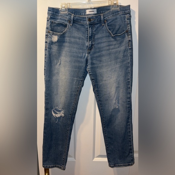 Sonoma Woman’s Cropped jeans size 10 Goods for Life - Picture 1 of 2